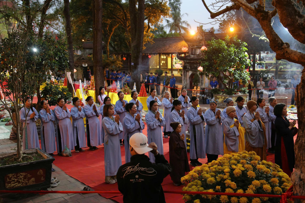 Lễ Mông Sơn thí thực trong Lễ hội mùa Xuân Côn Sơn - Kiếp Bạc