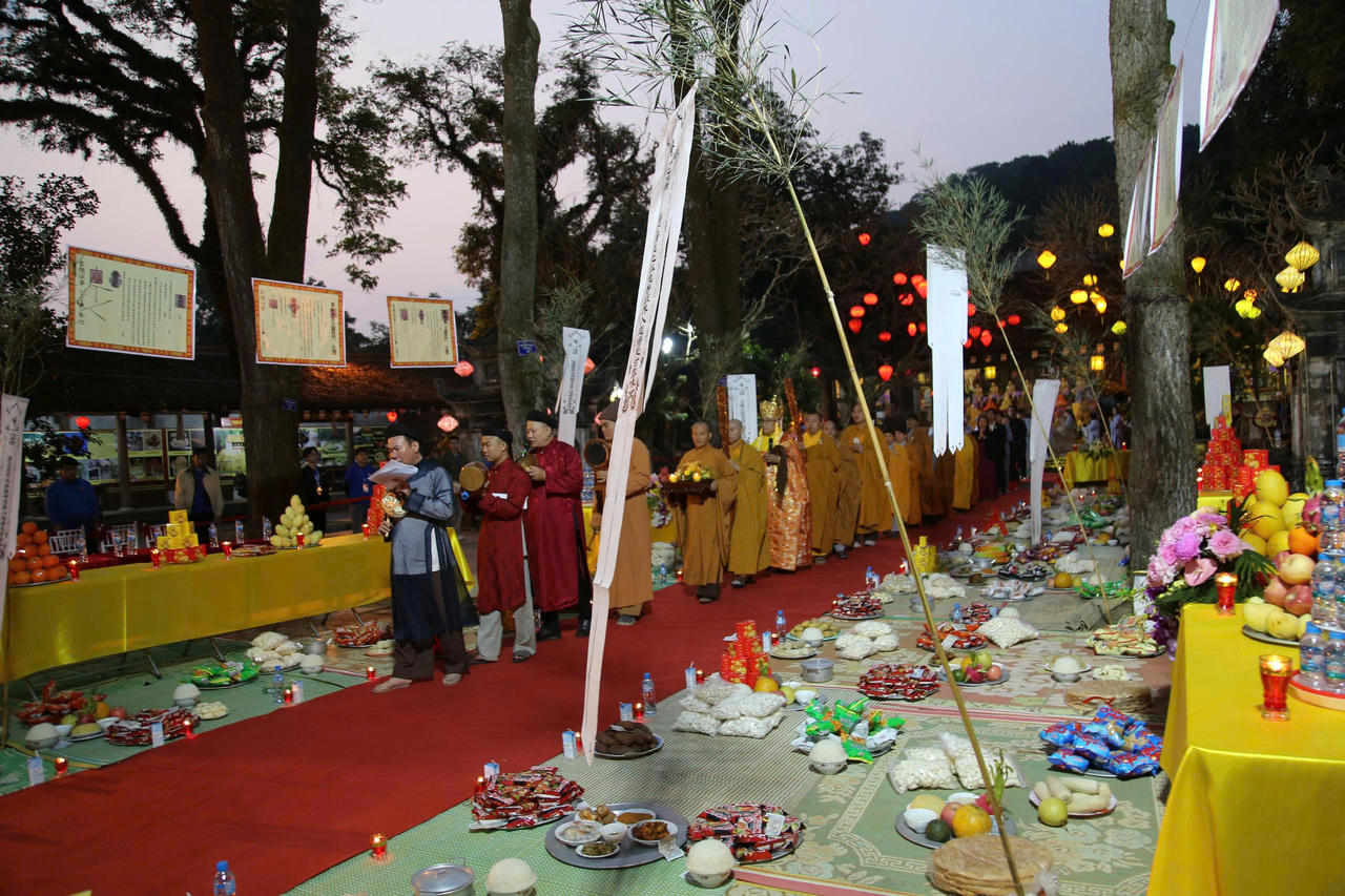 Lễ Mông Sơn thí thực trong Lễ hội mùa Xuân Côn Sơn - Kiếp Bạc