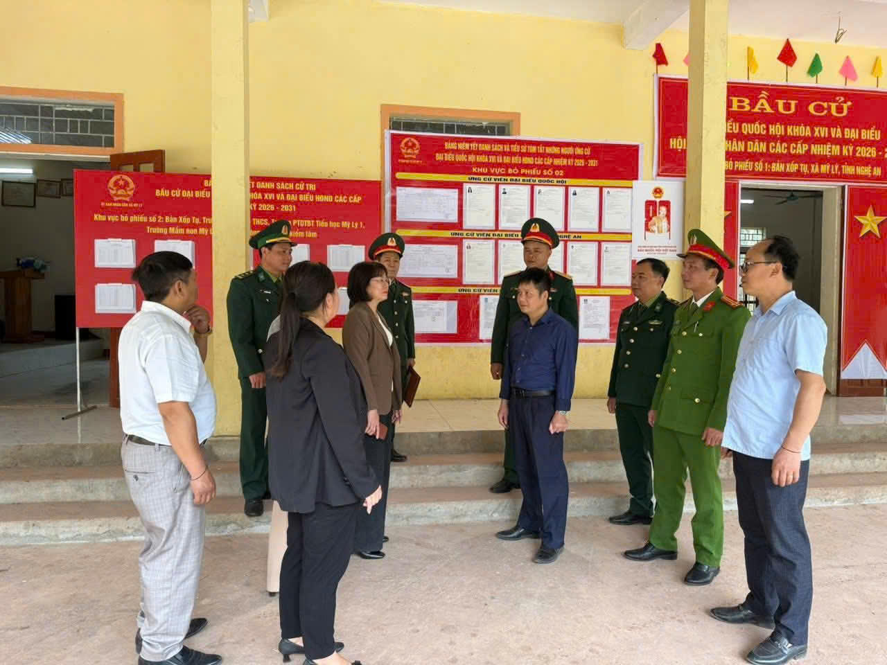 Mọi công tác liên quan đến bầu cử được chuẩn bị chu đáo.