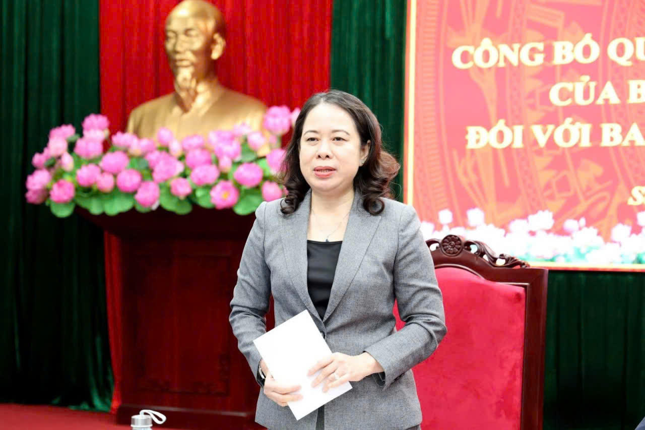 Phó Chủ tịch nước Võ Thị Ánh Xuân làm việc tại tỉnh Sơn La