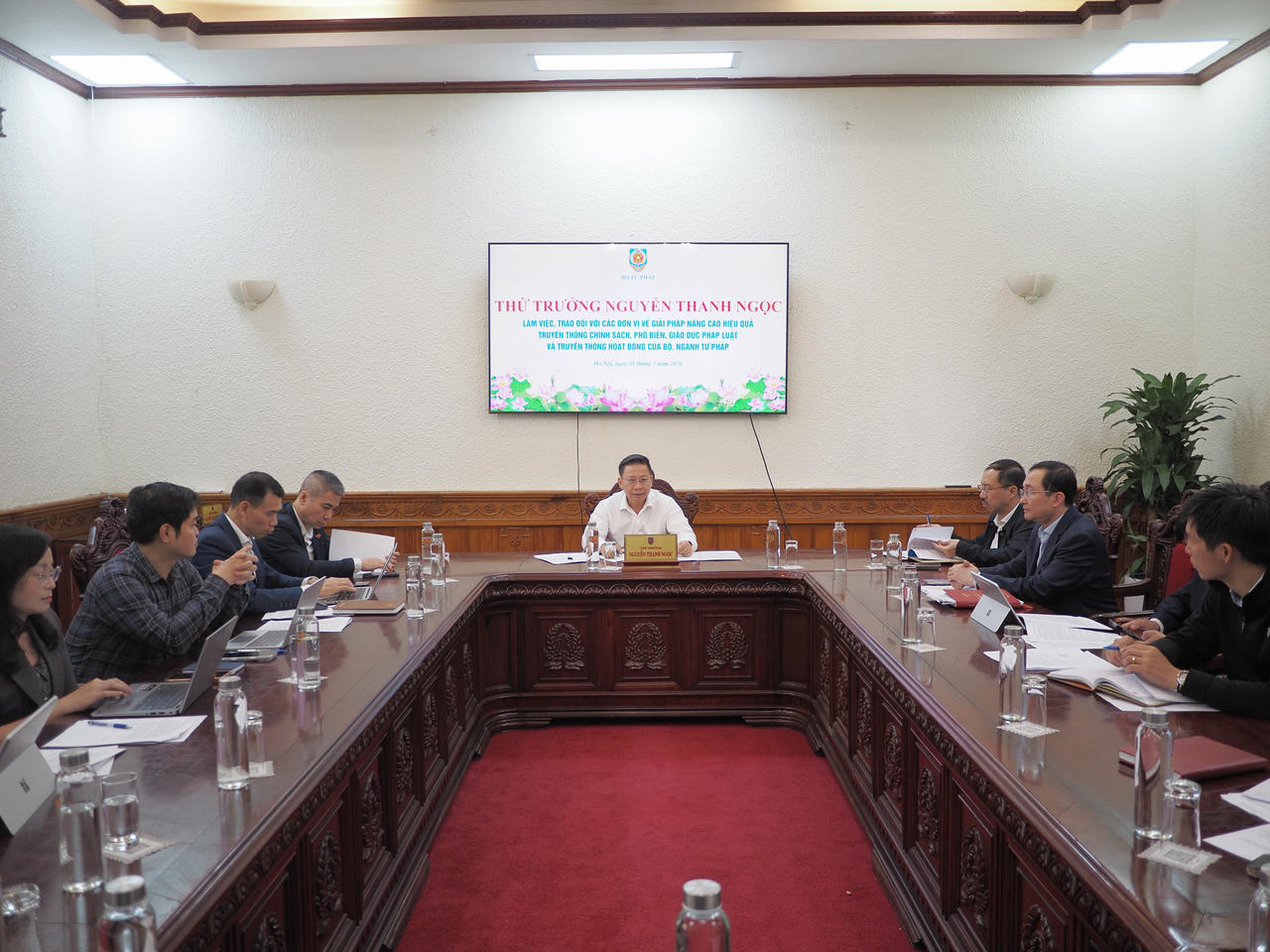 Nâng cao chất lượng, hiệu quả công tác truyền thông Bộ, ngành Tư pháp