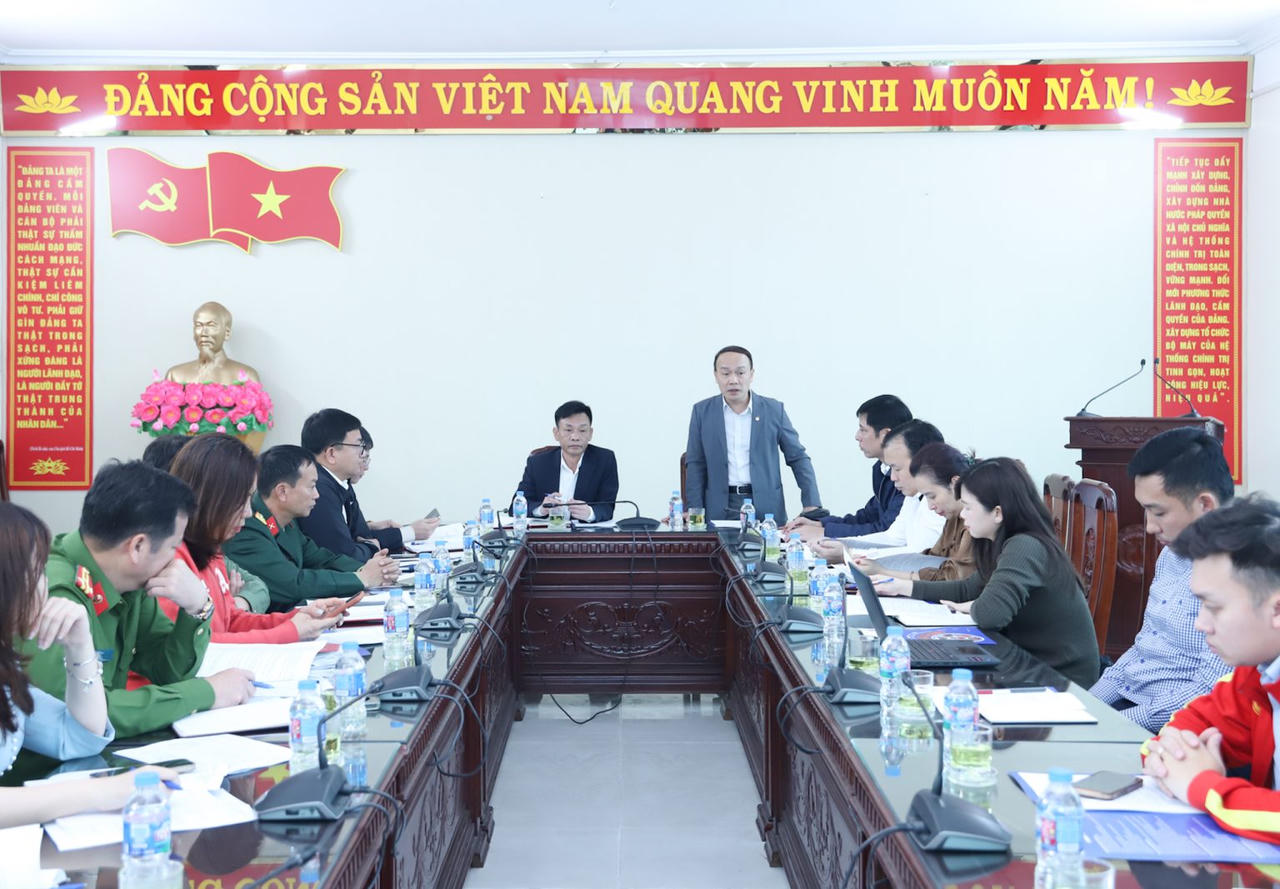 VFF đã phối hợp với các cơ quan chức năng tỉnh Ninh Bình tổ chức cuộc họp triển khai công tác tổ chức trận đấu.