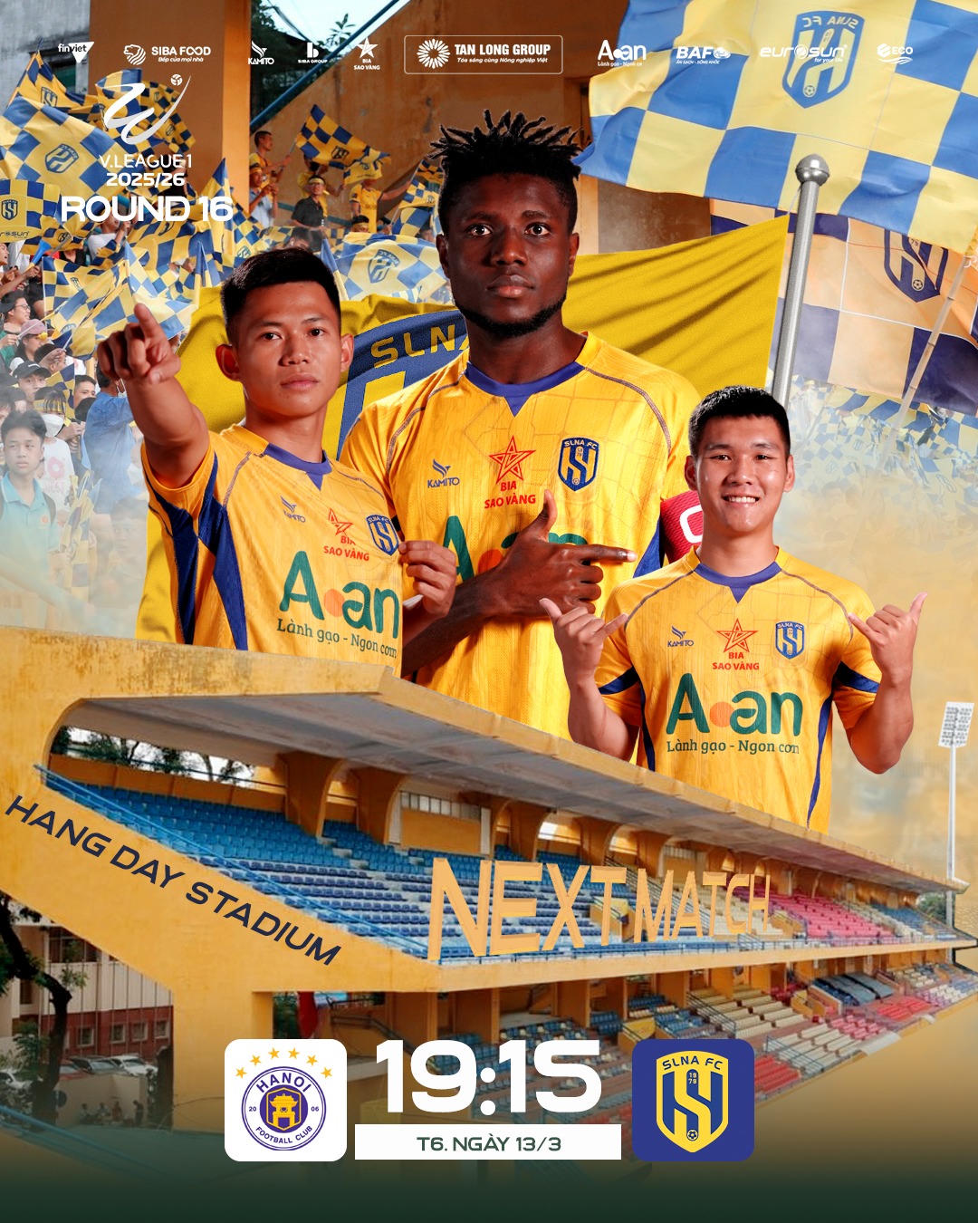 Vòng 16 V.League: Ngang tài ngang sức