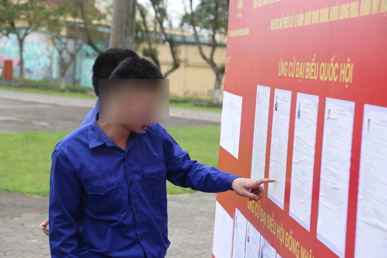 Dù đang trong quá trình cai nghiện, các học viên vẫn được quan tâm, tạo điều kiện để thực hiện quyền bầu cử như mọi công dân khác.