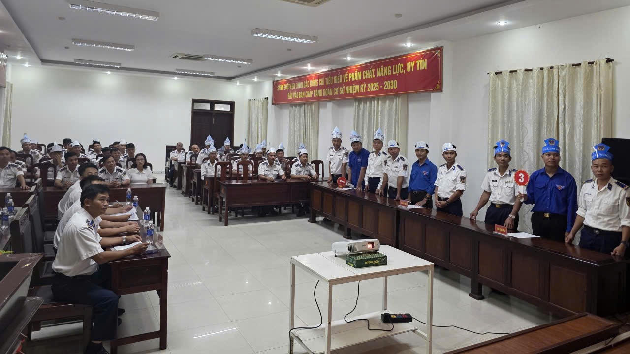 An Giang: Hải Đội 422 sôi nổi hội thi tìm hiểu về bầu cử