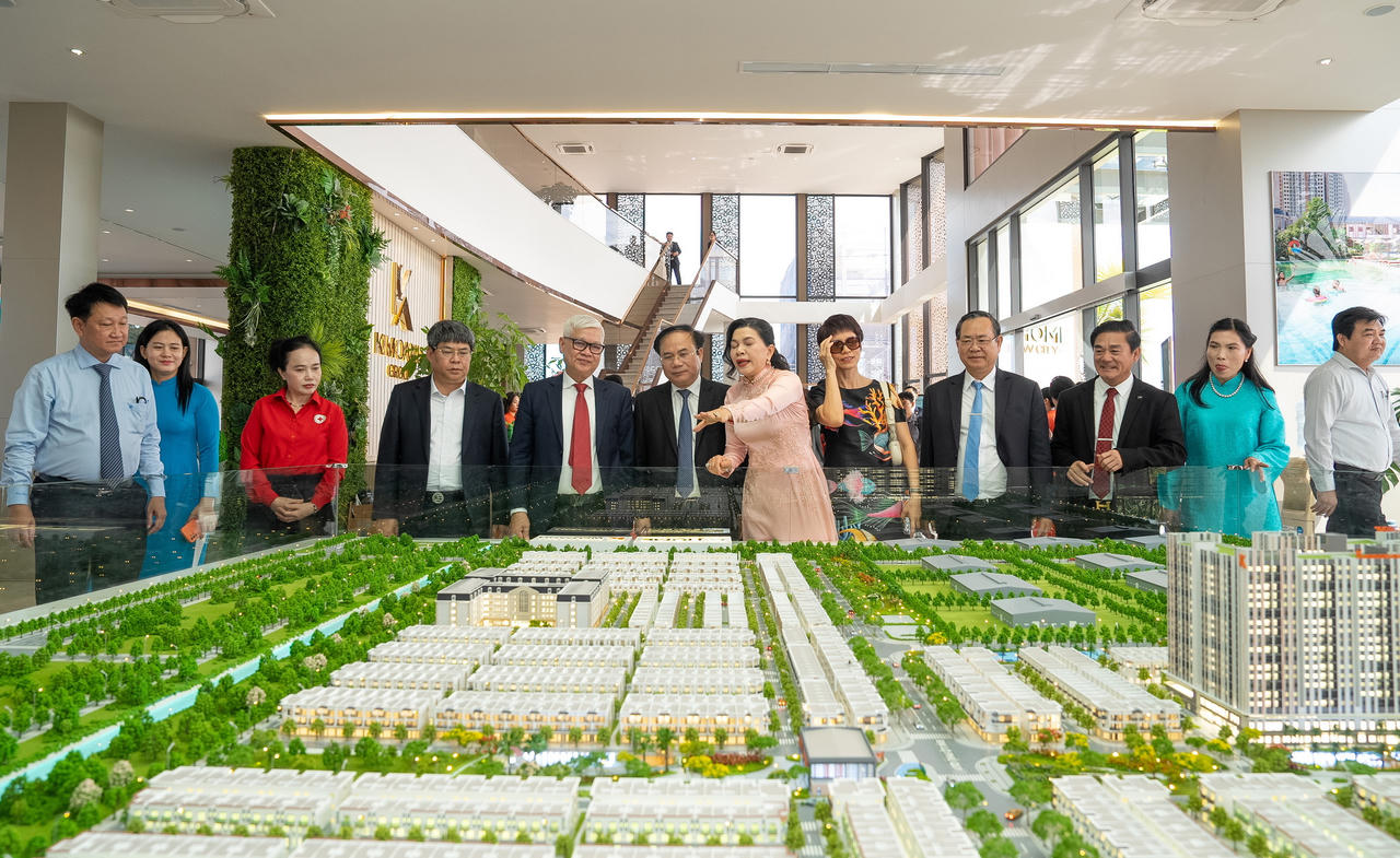 Một dự án NƠXH tại Bình Dương. (Ảnh: Bùi Yên)