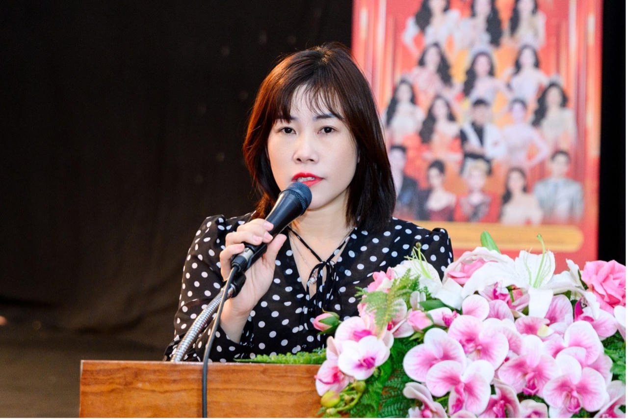 Đại diện UBND phường Pleiku, bà Nguyễn Thị Thường phát biểu tại chương trình.