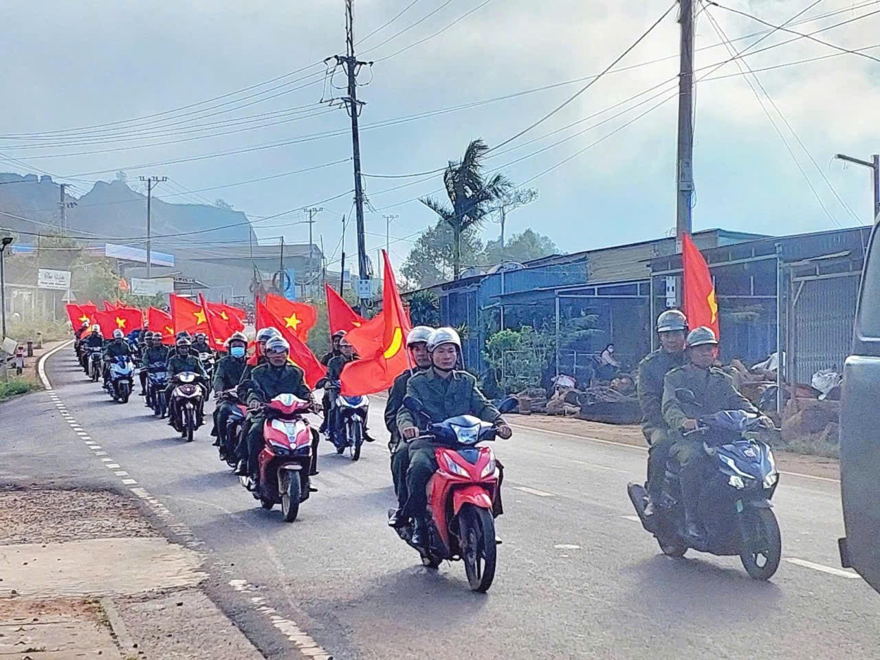 Công tác tuyên truyền về bầu cử được xã Quảng Trực tập trung triển khai với nhiều hình thức đa dạng.