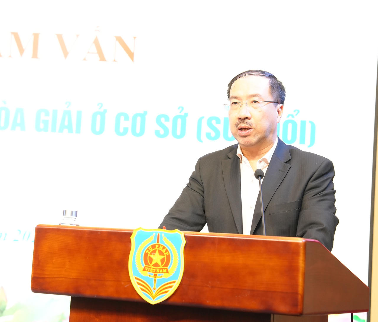 Cục trưởng Cục PBGDPL&TGPL Cù Thu Anh.