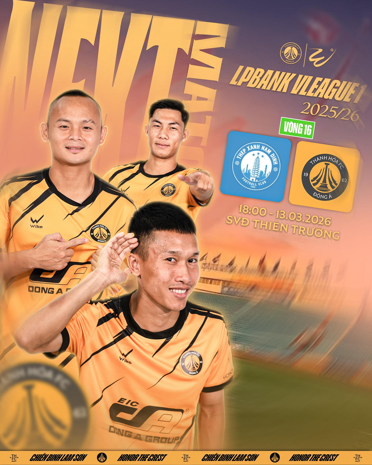 Vòng 16 V.League: Ngang tài ngang sức