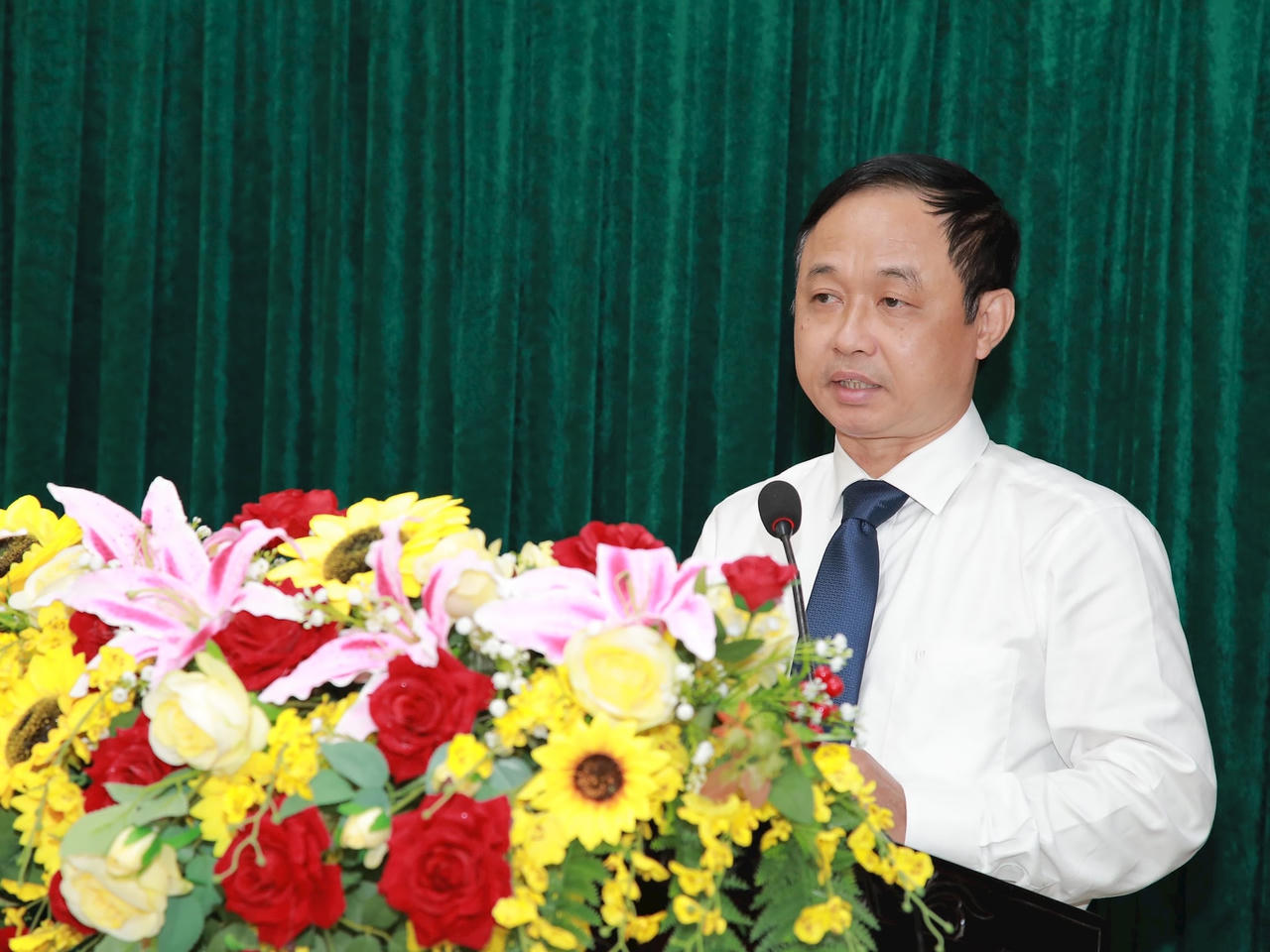 Phó Chánh án TAND tối cao Nguyễn Biên Thùy phát biểu chỉ đạo Hội nghị triển khai thí điểm số hóa hồ sơ vụ án tại TAND TP Đà Nẵng.