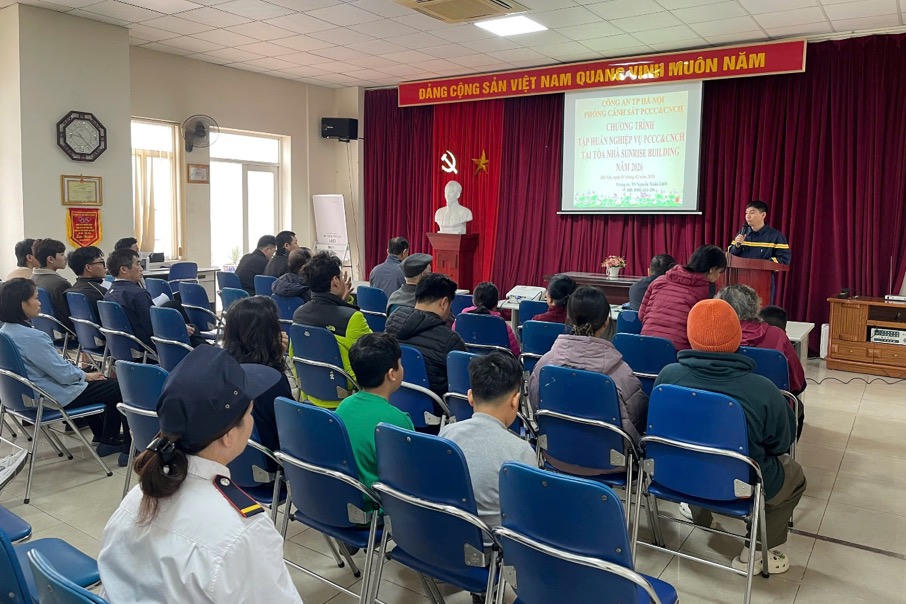 Tuyên truyền, phổ biến giáo dục pháp luật, diễn tập phương án chữa cháy, cứu nạn cứu hộ