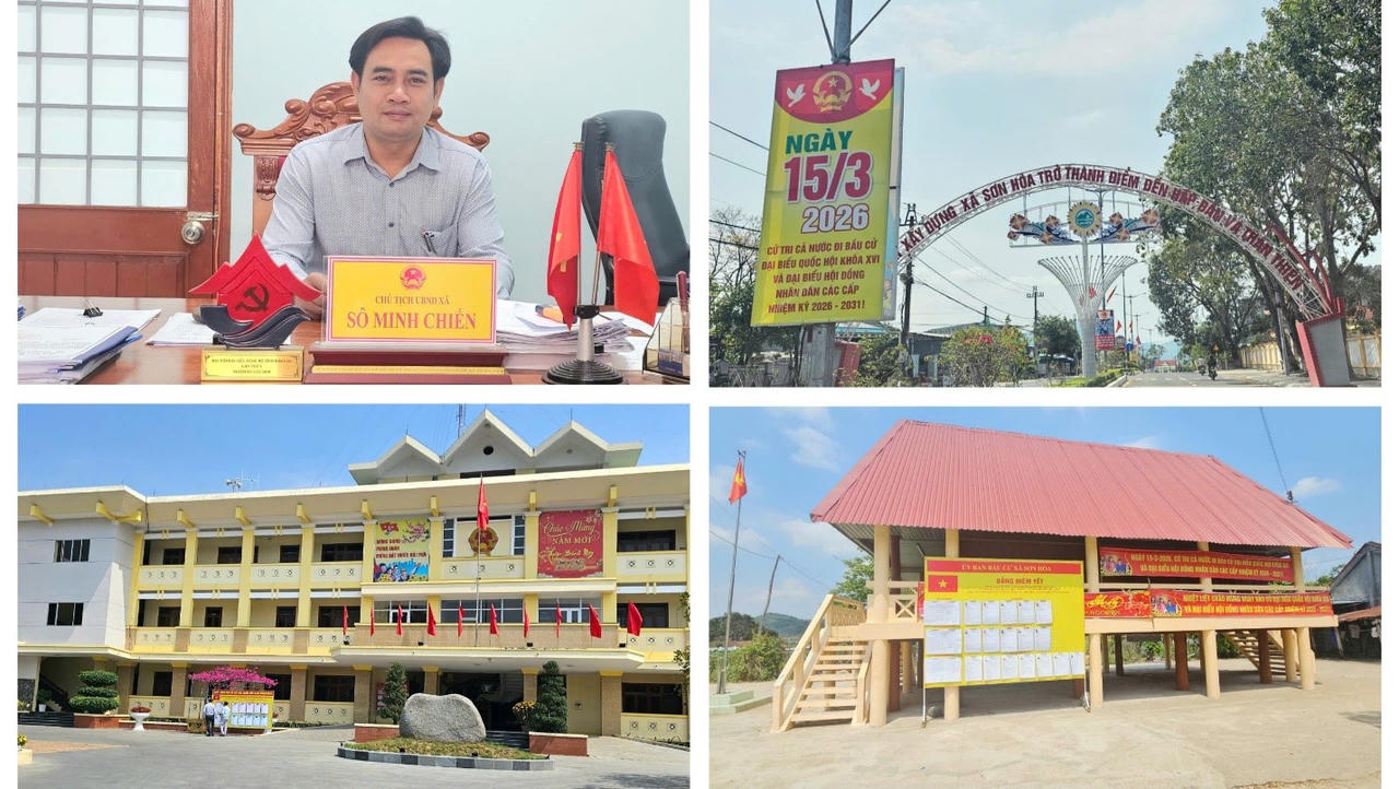 Xã Sơn Hòa triển khai công tác bầu cử bài bản, không để xảy ra sai sót ở bất kỳ khâu nào.