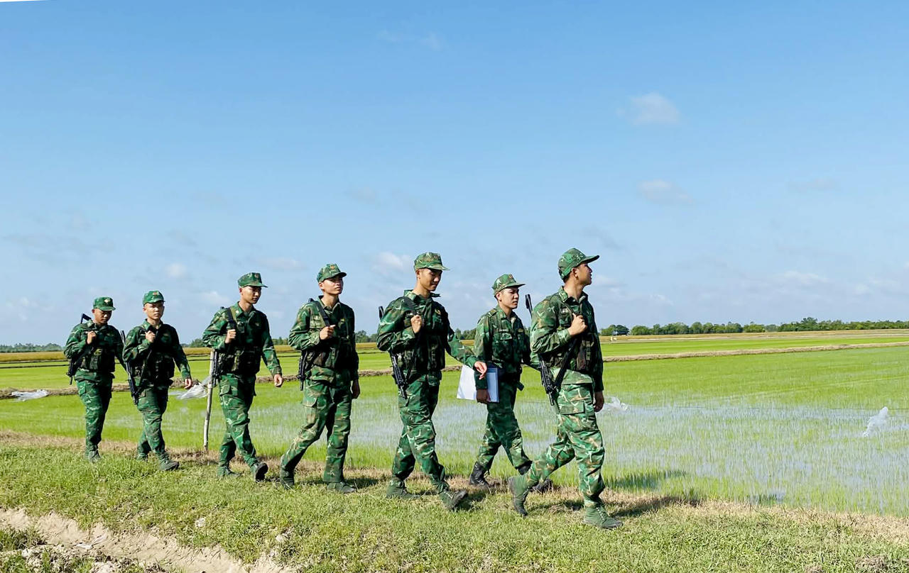 BĐBP Tây Ninh vẫn ngày đêm tuần tra, kiểm soát, quản lý chặt chẽ khu vực biên giới, bảo vệ địa bàn, bảo đảm tuyệt đối an toàn cho cuộc bầu cử