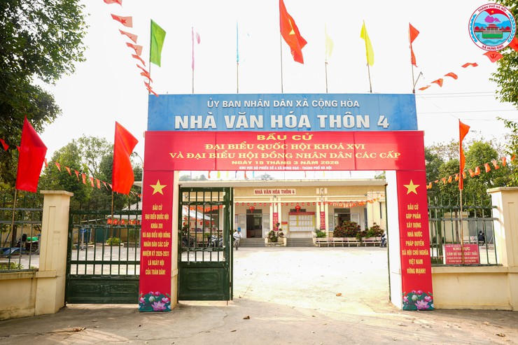 Hưng Đạo, Kiều Phú (Hà Nội) hoàn tất công tác chuẩn bị cho ngày bầu cử 15/3
