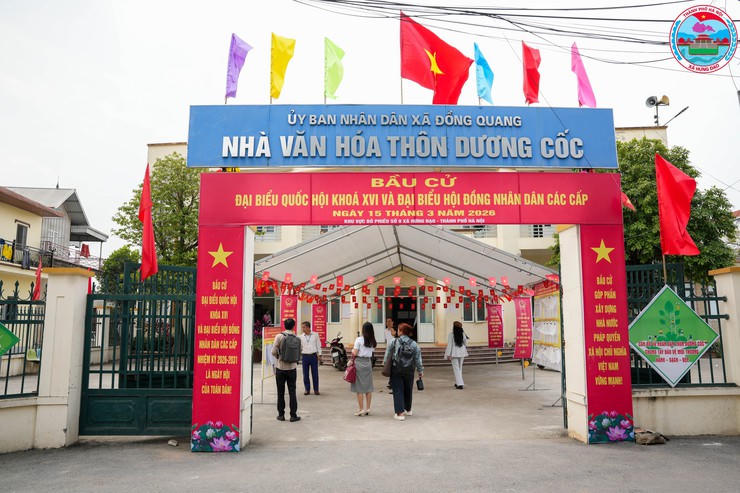 Hưng Đạo, Kiều Phú (Hà Nội) hoàn tất công tác chuẩn bị cho ngày bầu cử 15/3