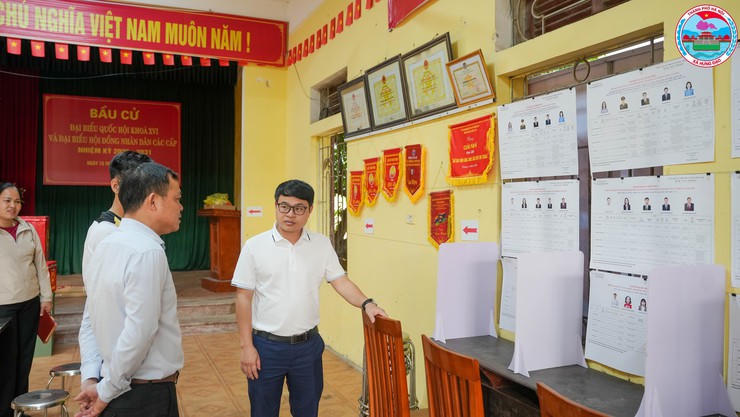 Hưng Đạo, Kiều Phú (Hà Nội) hoàn tất công tác chuẩn bị cho ngày bầu cử 15/3