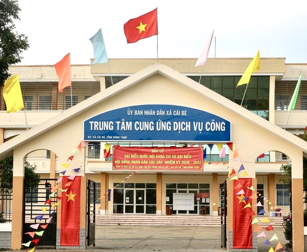 Xã Cái Bè sẵn sàng cho ngày bầu cử.