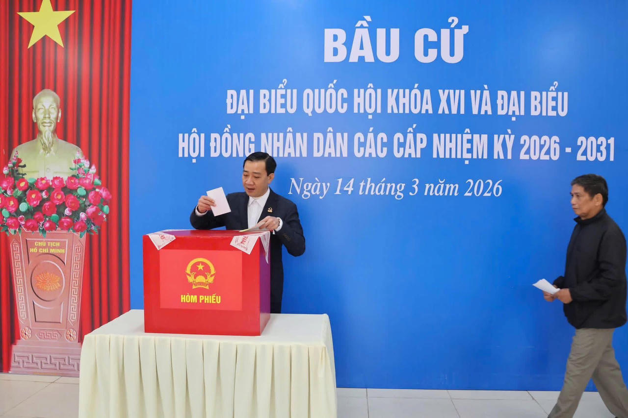 Nô nức không khí bầu cử sớm trên đảo tiền tiêu Bạch Long Vĩ