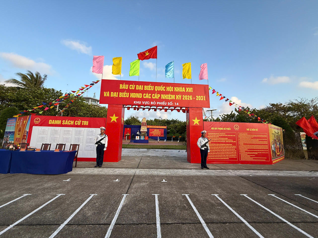 Đặc khu Trường Sa: Hoàn tất công tác chuẩn bị cho ngày bầu cử 15/3