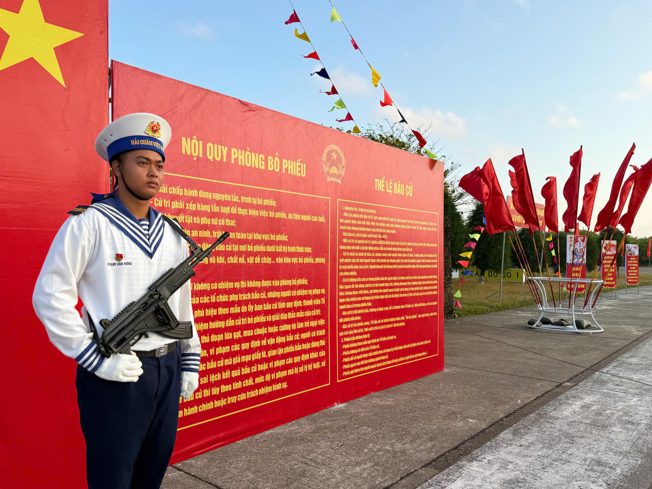 Đặc khu Trường Sa: Hoàn tất công tác chuẩn bị cho ngày bầu cử 15/3