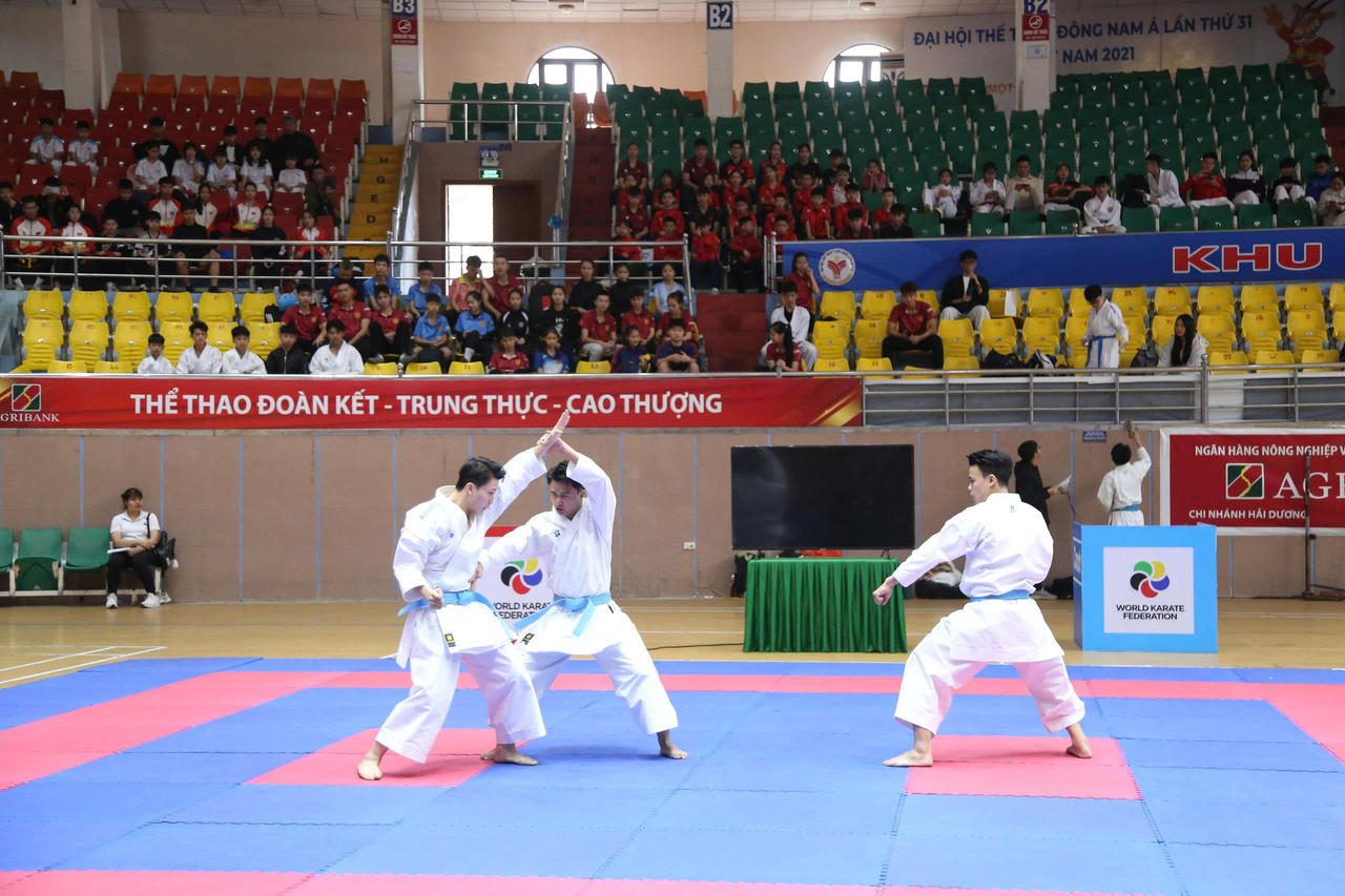 Hơn 500 võ sĩ trẻ tranh tài tại giải Karate các Câu lạc bộ miền Bắc tổ chức tại Hải Phòng