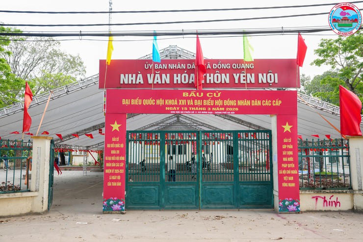 Hưng Đạo, Kiều Phú (Hà Nội) hoàn tất công tác chuẩn bị cho ngày bầu cử 15/3