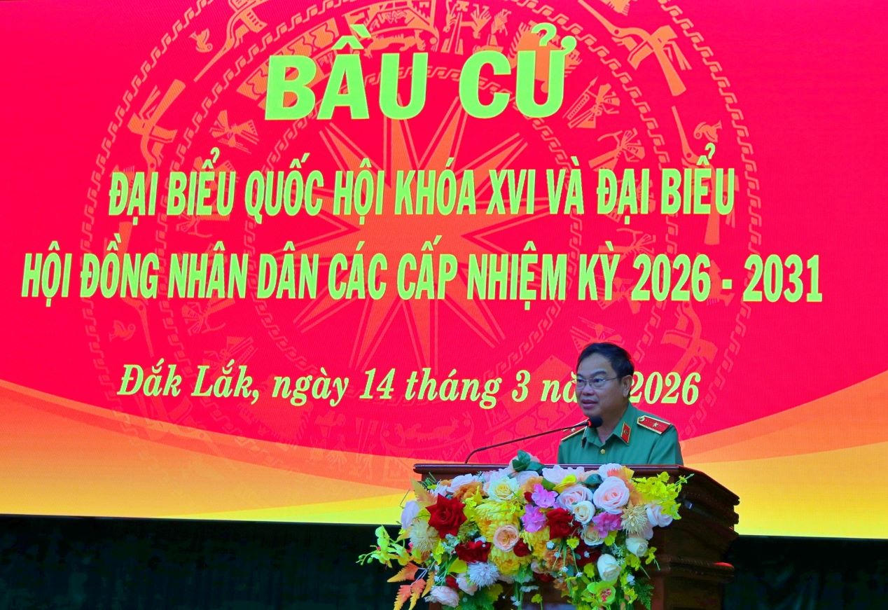 Thiếu tướng Phan Thanh Tám - Giám đốc Công an tỉnh Đắk Lắk.