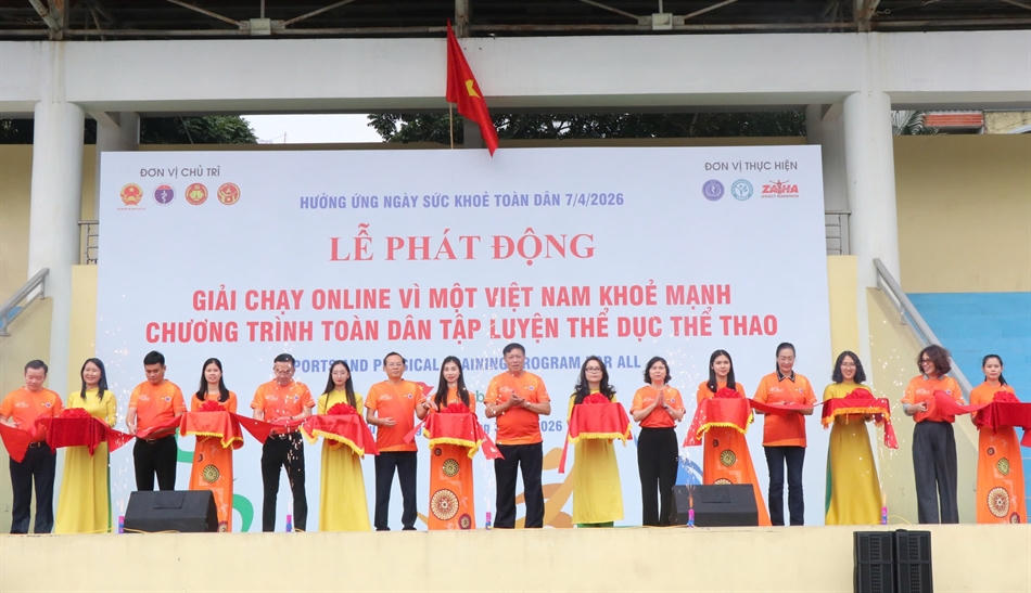 Lan tỏa tinh thần “Vì một Việt Nam khỏe mạnh”