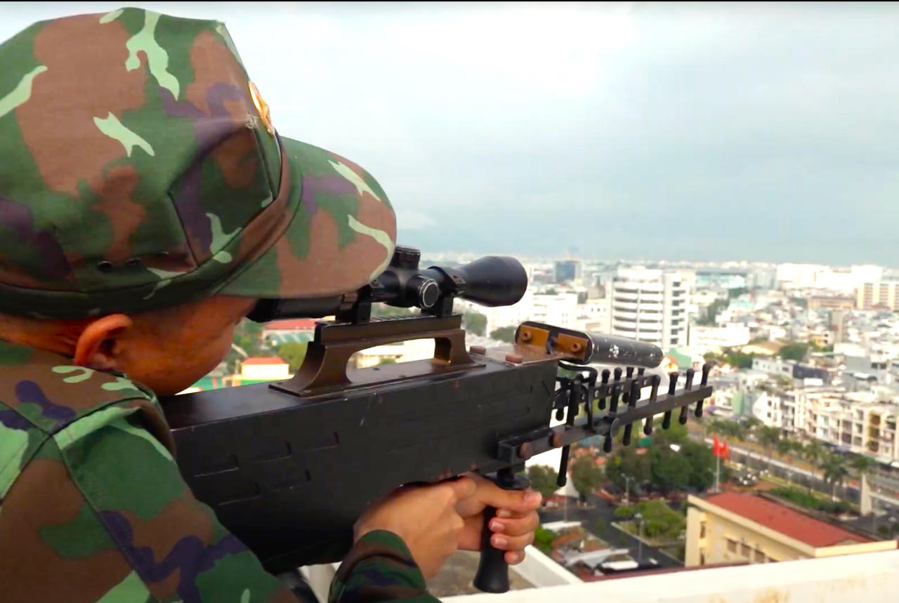 Lực lượng vũ trang sẵn sàng các phương án tuần tra, chế áp máy bay không người lái (UAV) trái quy định.