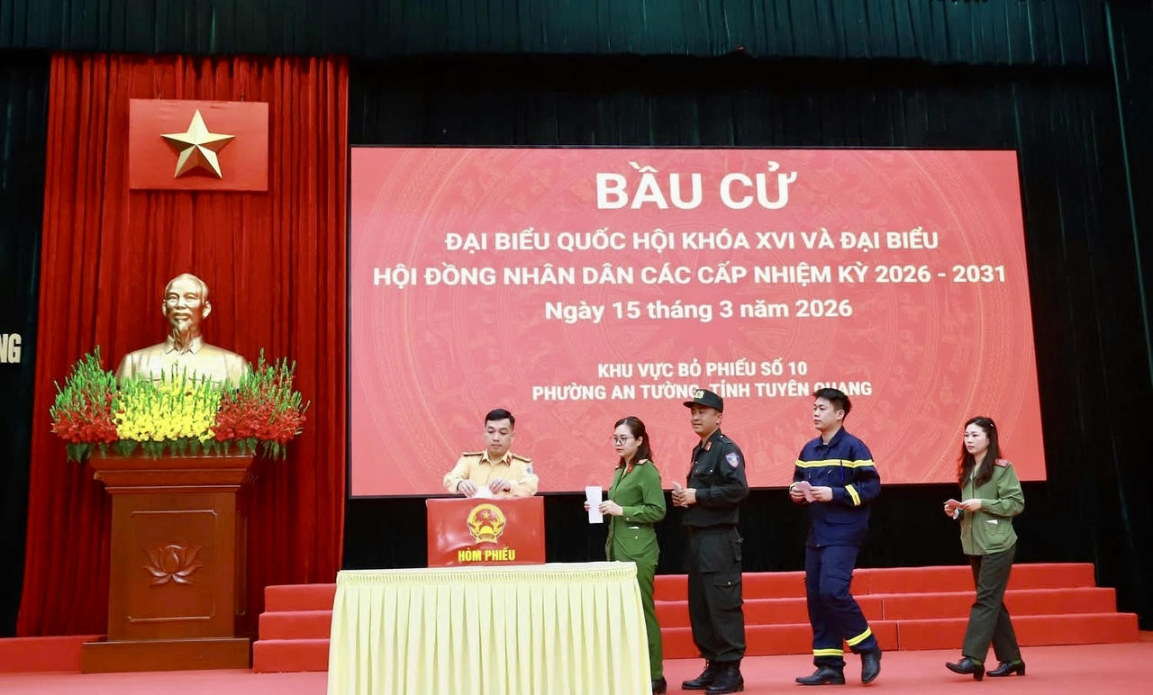 2 xã của tỉnh Tuyên Quang hoàn thành việc bỏ phiếu bầu cử