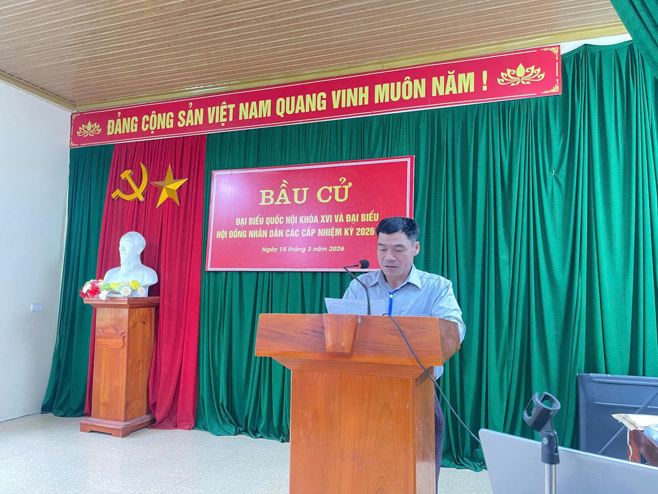 Ngày bầu cử trên địa bàn tỉnh Phú Thọ diễn ra trong không khí phấn khởi, dân chủ và đúng quy định. (Ảnh: Ngọc Phúc)