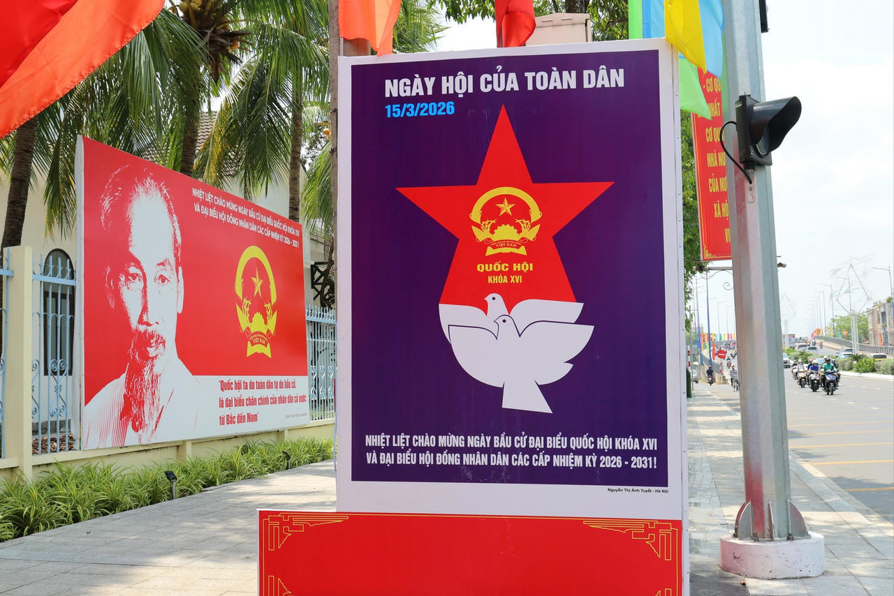 Đến 9 giờ sáng 15/3, Cần Thơ có hơn 1,11 triệu cử tri đi bầu cử