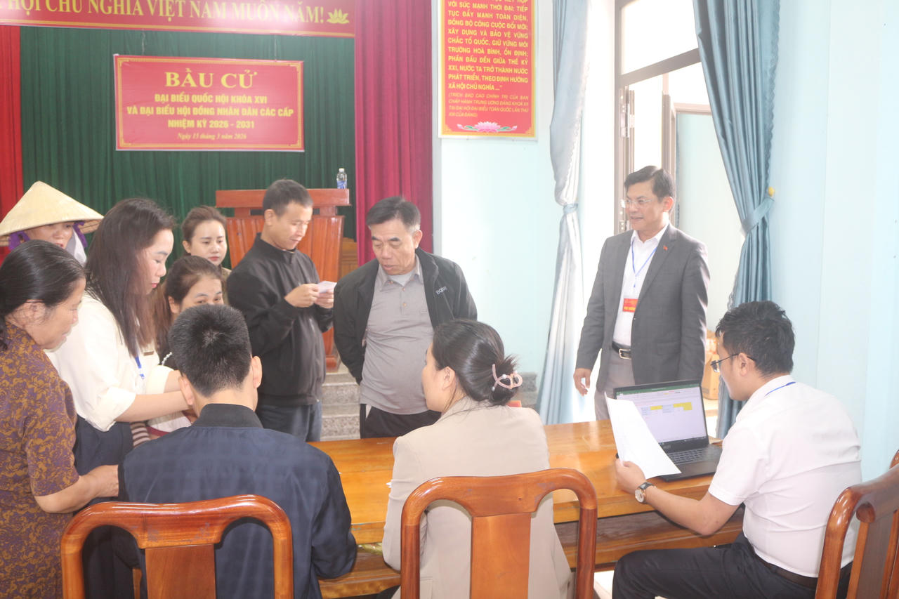 Gần 1,2 triệu cử tri Quảng Trị nô nức đi bầu cử đại biểu Quốc hội và HĐND các cấp