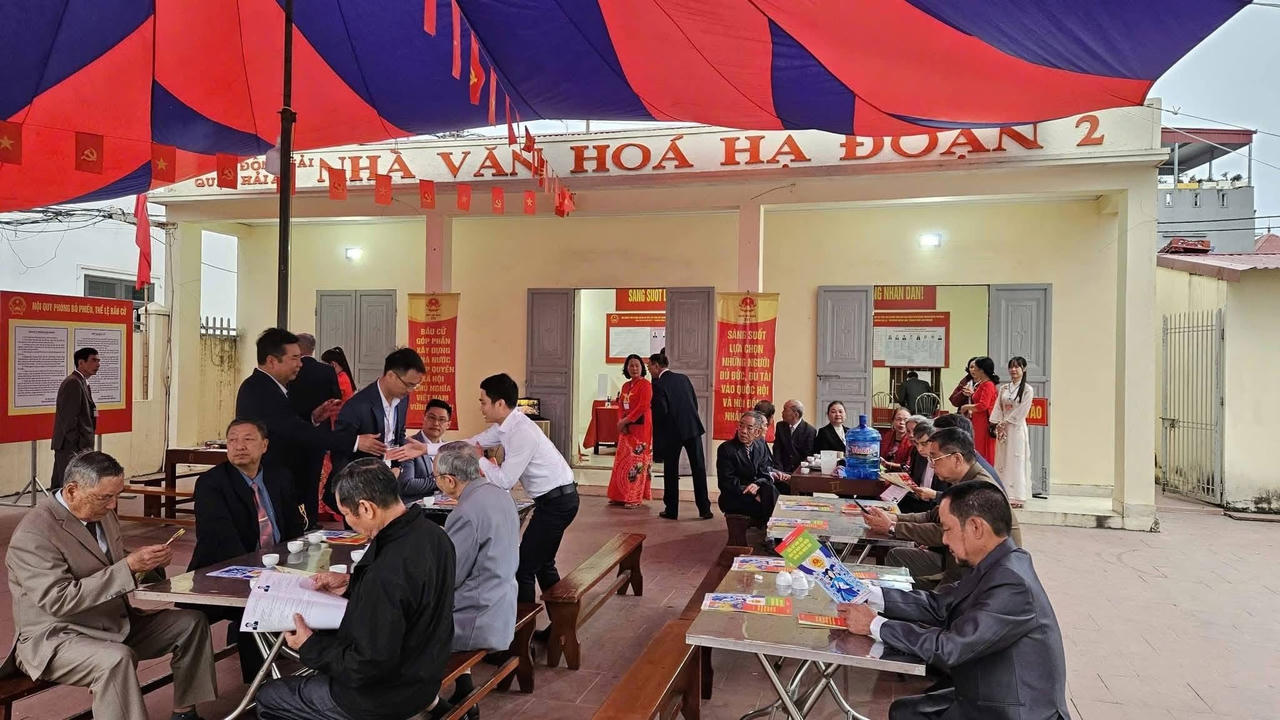 Hải Phòng: Gần 3,1 triệu cử tri đi bỏ phiếu, đạt tỷ lệ khoảng 99,8%