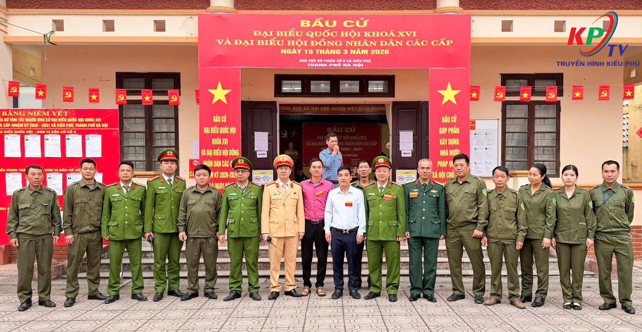 Cử tri xã Kiều Phú, TP Hà Nội tích cực đi bỏ phiếu bầu cử