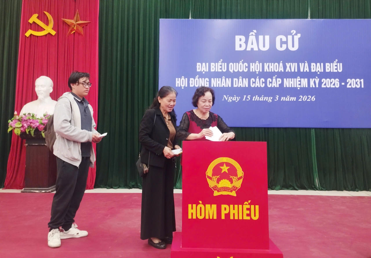 Hải Phòng: Gần 3,1 triệu cử tri đi bỏ phiếu, đạt tỷ lệ khoảng 99,8%