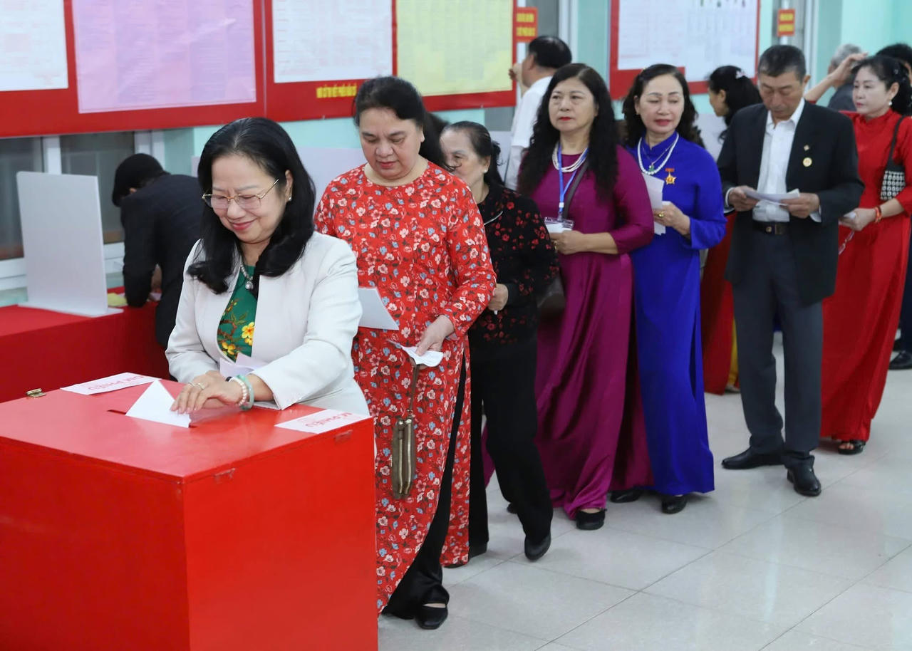 Hải Phòng: Gần 3,1 triệu cử tri đi bỏ phiếu, đạt tỷ lệ khoảng 99,8%