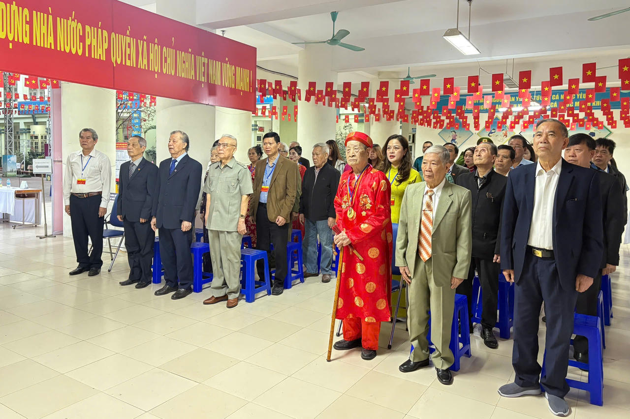 Cử tri tham gia bỏ phiếu đạt tỷ lệ 99,68%