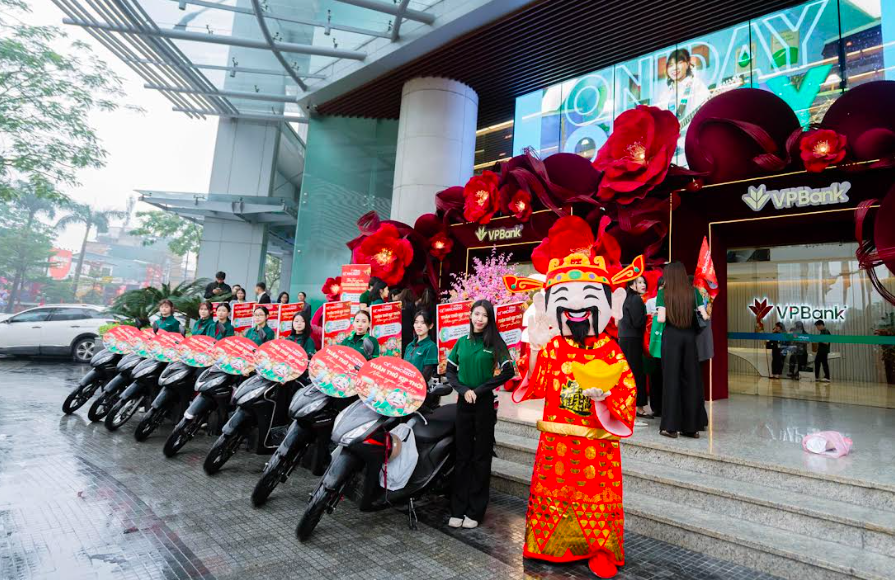 Hoạt động ra quân tại VPBank Flagship Hà Nội