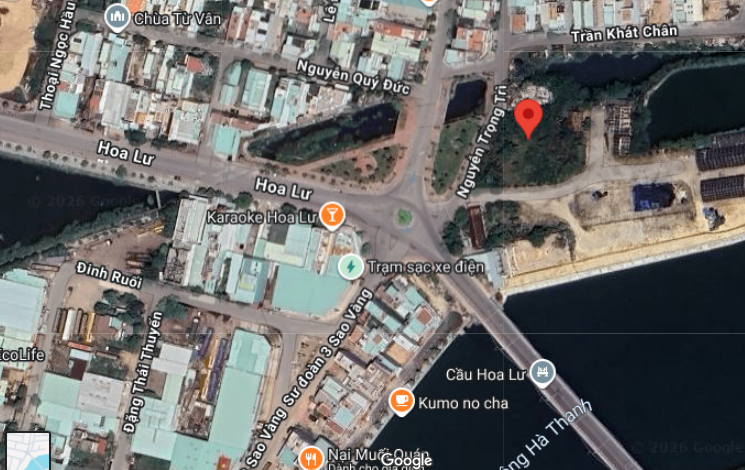 Vị trí thực hiện dự án&nbsp;Khu chung cư thương mại đường Nguyễn Trọng Trì, phường Quy Nhơn Đông, tỉnh Gia Lai.