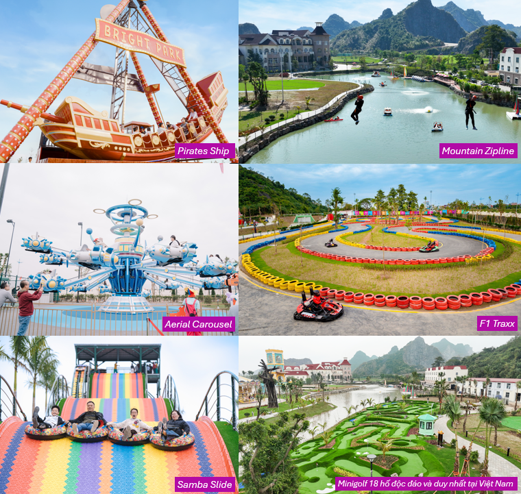 Tổ hợp công viên giải trí BrightPark – Ninh Bình.