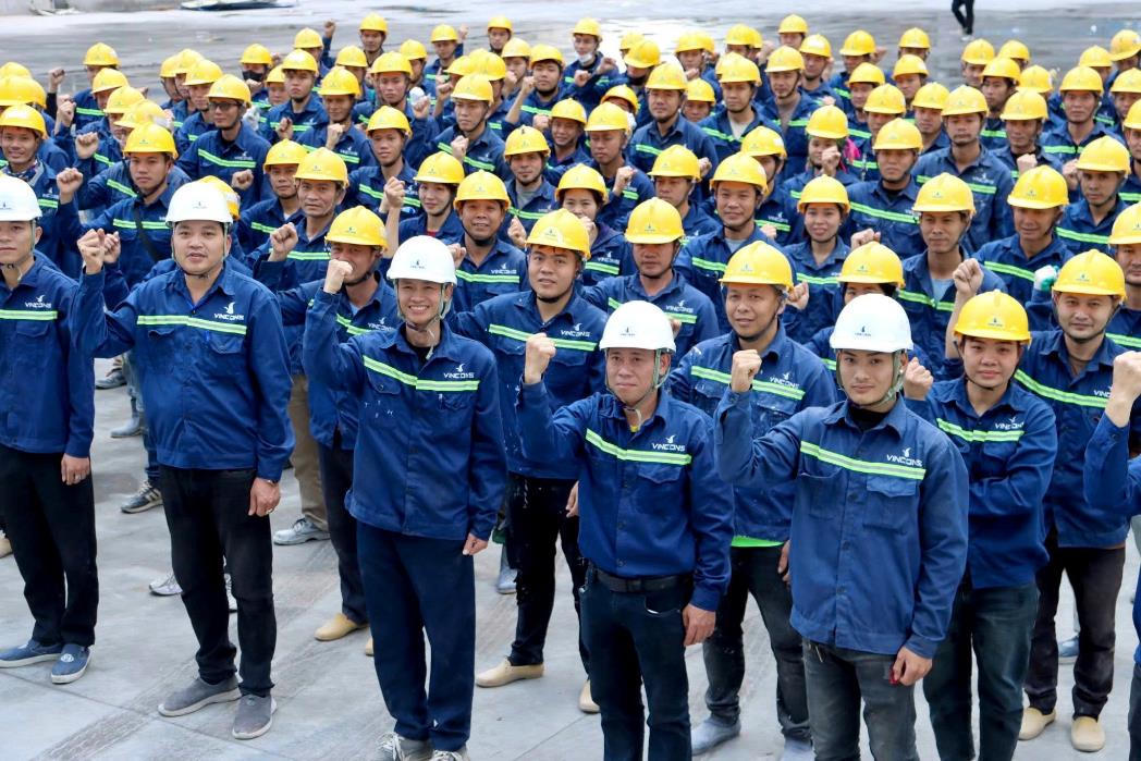Các công ty xây dựng trong hệ sinh thái Vingroup đang mở ra hàng trăm nghìn cơ hội việc làm ổn định, thu nhập cao cho người lao động