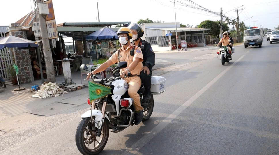 Công an tỉnh Tây Ninh đã tăng cường công tác tuần tra, kiểm soát trên các tuyến đường trọng điểm.