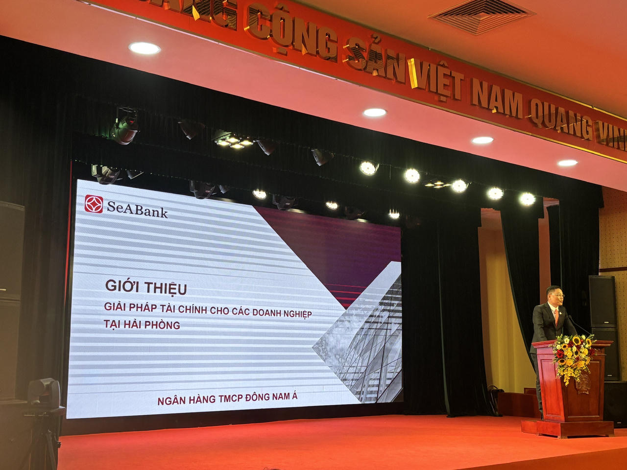 SeABank phối hợp tổ chức các hội thảo chuyên sâu về thuế trên toàn quốc.(Ảnh: Lê Hanh)