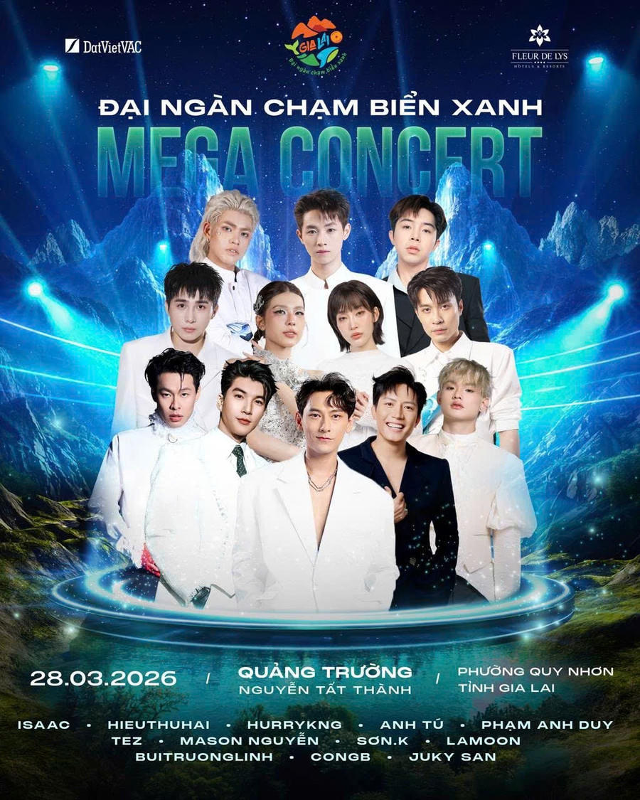 Dàn nghệ sĩ trẻ từ&nbsp;vũ trụ "Say Hi" sẽ góp mặt tại đêm Khai mạc Năm Du lịch quốc gia - Gia Lai 2026.