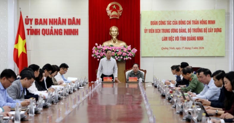 Bộ Xây dựng tạo điều kiện tối đa để Quảng Ninh đạt được những phát triển đột phá