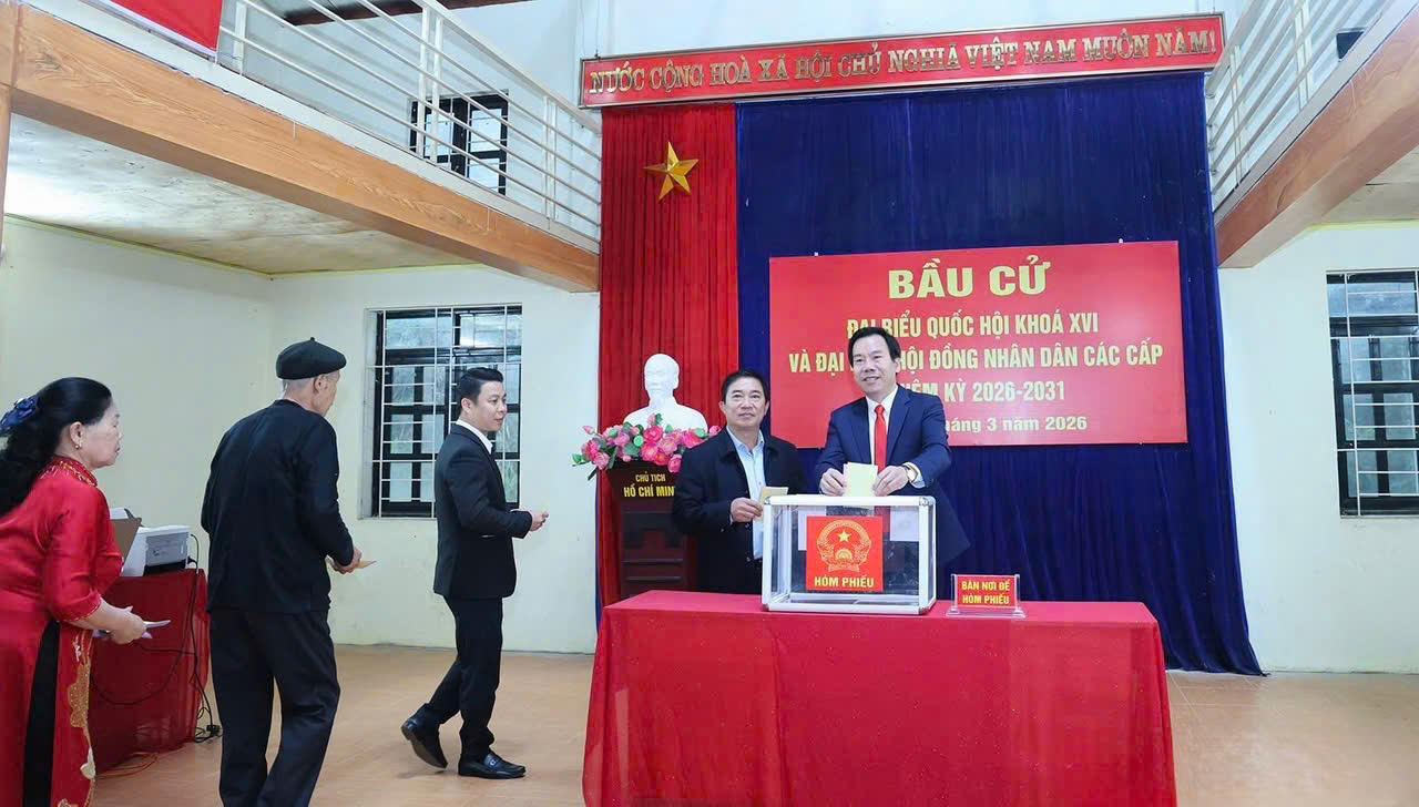 Thành công của ngày hội bầu cử tại Lào Cai bắt nguồn từ sự thống nhất ý Đảng, lòng dân