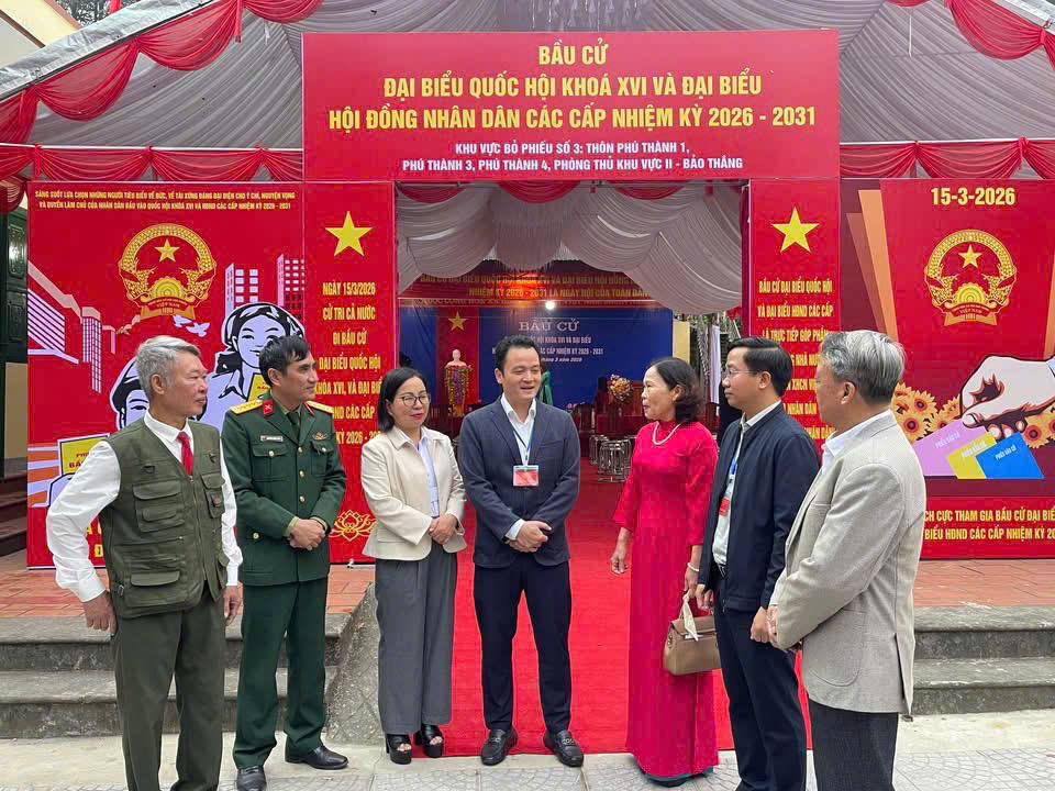 Thành công của ngày hội bầu cử tại Lào Cai bắt nguồn từ sự thống nhất ý Đảng, lòng dân