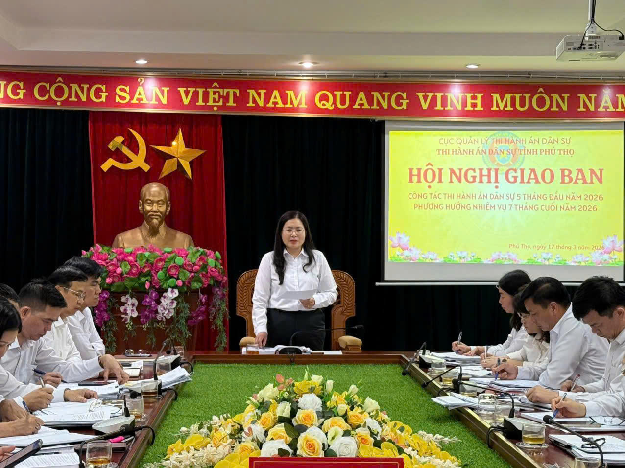 Thi hành án dân sự tỉnh Phú Thọ: Siết chặt kỷ cương, đẩy nhanh tiến độ thi hành án